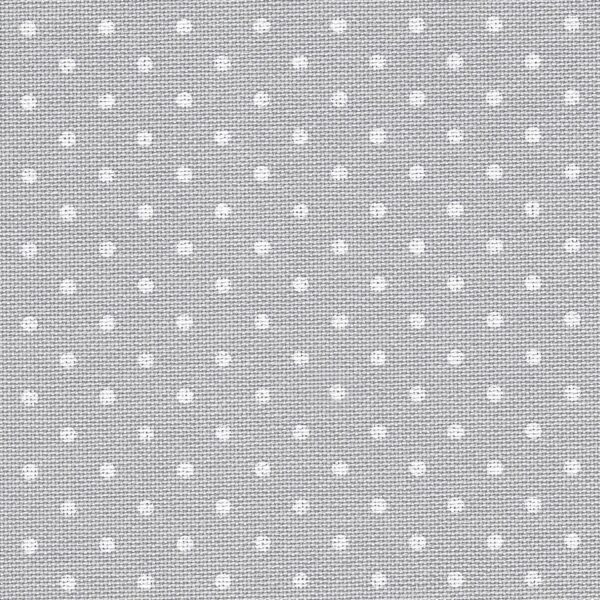 Zweigart- Lin à broder 14 fils Edinburgh 7349 Gris pois Blancs