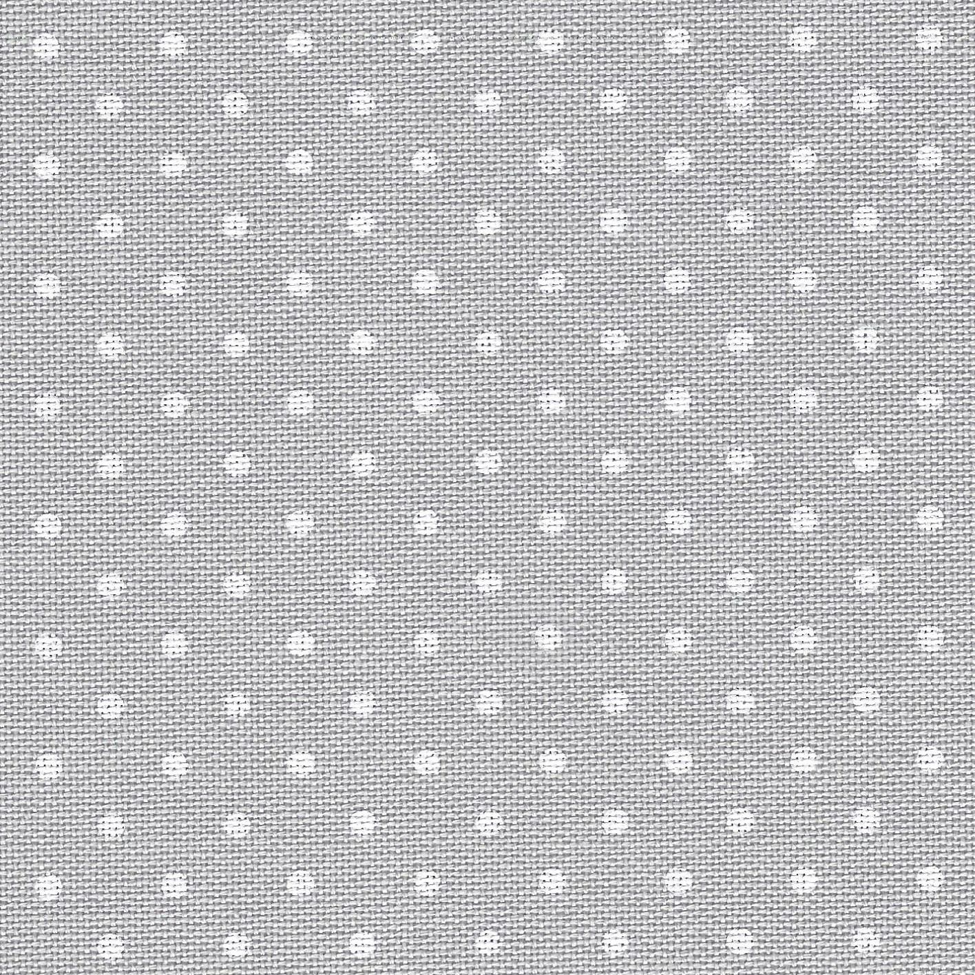 toile-de-lin-edinburgh-7349-14-fils-zweigart Zweigart- Lin à broder 14 fils Edinburgh 7349 Gris pois Blancs – Image 1