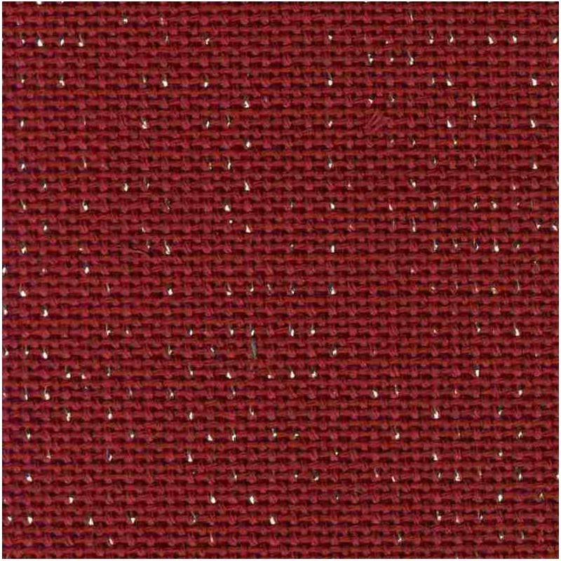 toile-zweigart-etamine-bellana-coloris-9089-8-fils Zweigart - Etamine à broder Bellana 9089 Rouge/or irisé – Image 1