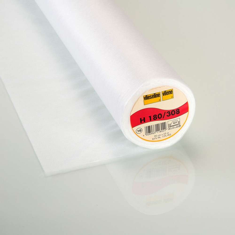 vlieseline-h180-blanc-au-metrage_ml COM - Entoilage Vlieseline extra léger thermo 90cm blanc H180/308 – Image 1