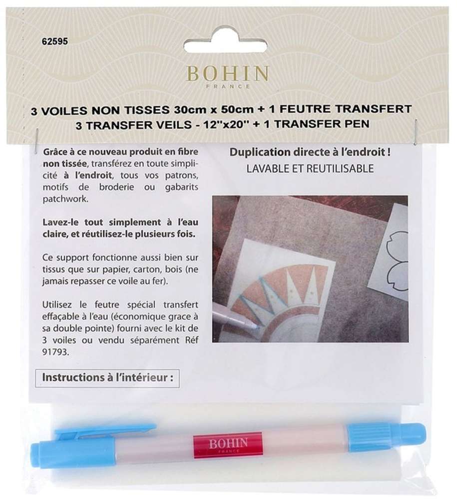 voiles-non-tisses-pour-transfert-feutre_ml BOHIN - Voile non tissé spécial transfert BOHIN + feutre – Image 1